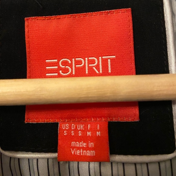 Black Esprit Rain Jacket - Picture 4 of 4